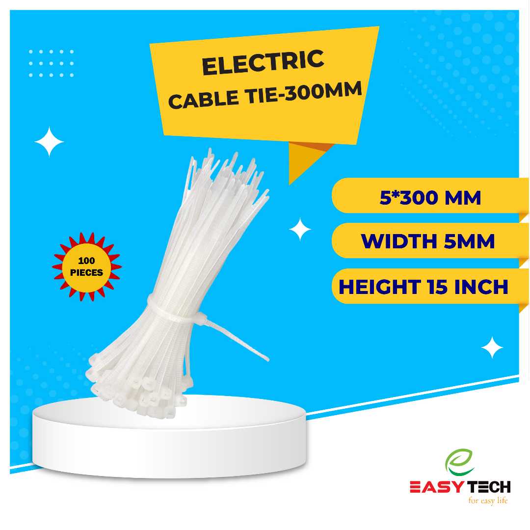 12 inch Cable Ties (5*300mm) কেবল টাই