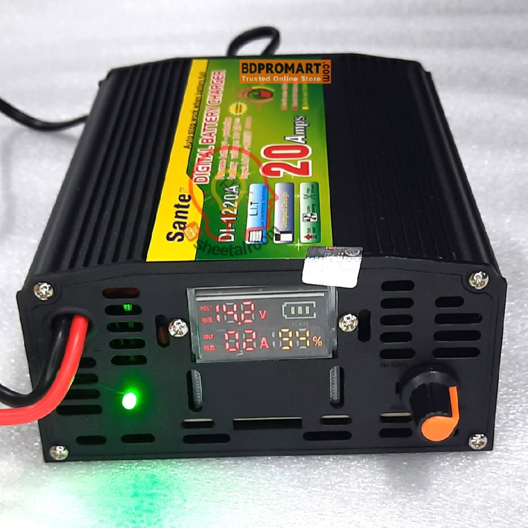 12V 20A Smart Battery Charger