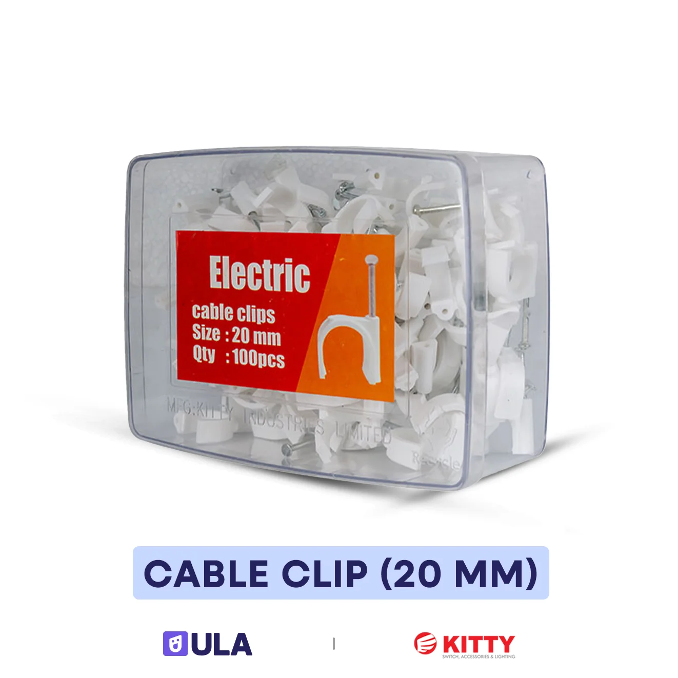 20 mm কেবল ক্লিপ