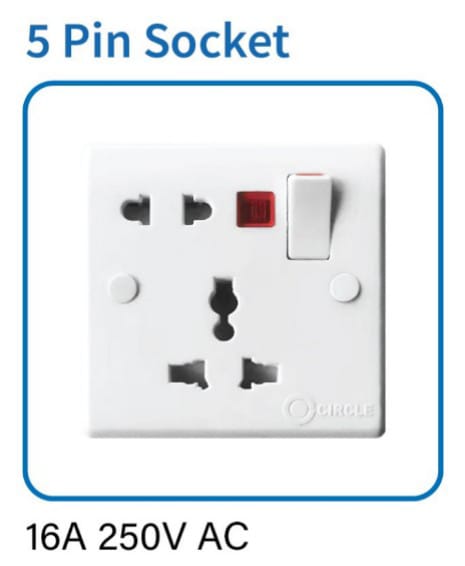 5 pin সার্কেল