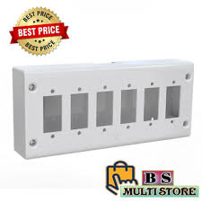 6 Hole Piano swich Box plastic