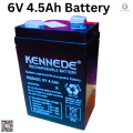 6v 4.5 Ah kennedy Battery