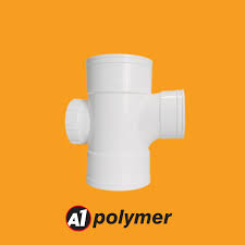 A1 SWR uPVC ব্যাক ডোর টি Tee 110mm 4 ইঞ্চি টি