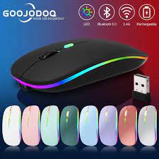 DELL -W10 Rechargeable Blotooth & Wireless Mouse