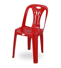 RFL  Dining Super Chair লাল কালার