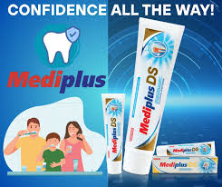 মেডিপ্লাস ডিএস টুথপেস্ট Mediplus DS toothpaste 40gm