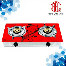 RFL silky  গ্লাস গ্যাস স্টোভ -ডাবল