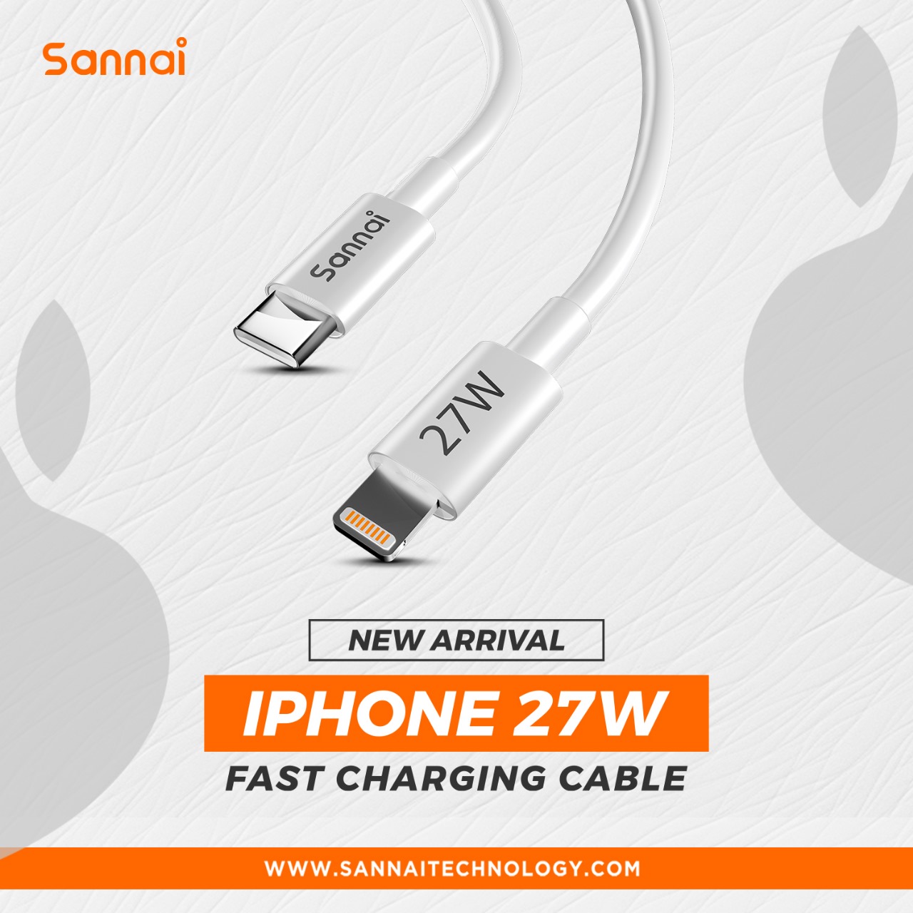 Sannai-SC-10 -iphone চার্জিং কেবল 27 W