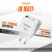 SANNAi W- 100 --18 ওয়াট চার্জার