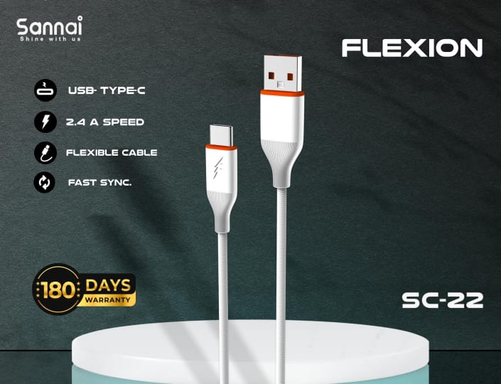 SC-03 Sannai 18 Watt Type-C কেবল