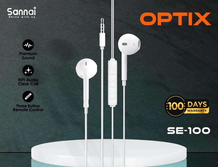 SE-100 Sannai Optix প্রিমিয়াম সাউন্ড হেডফোন