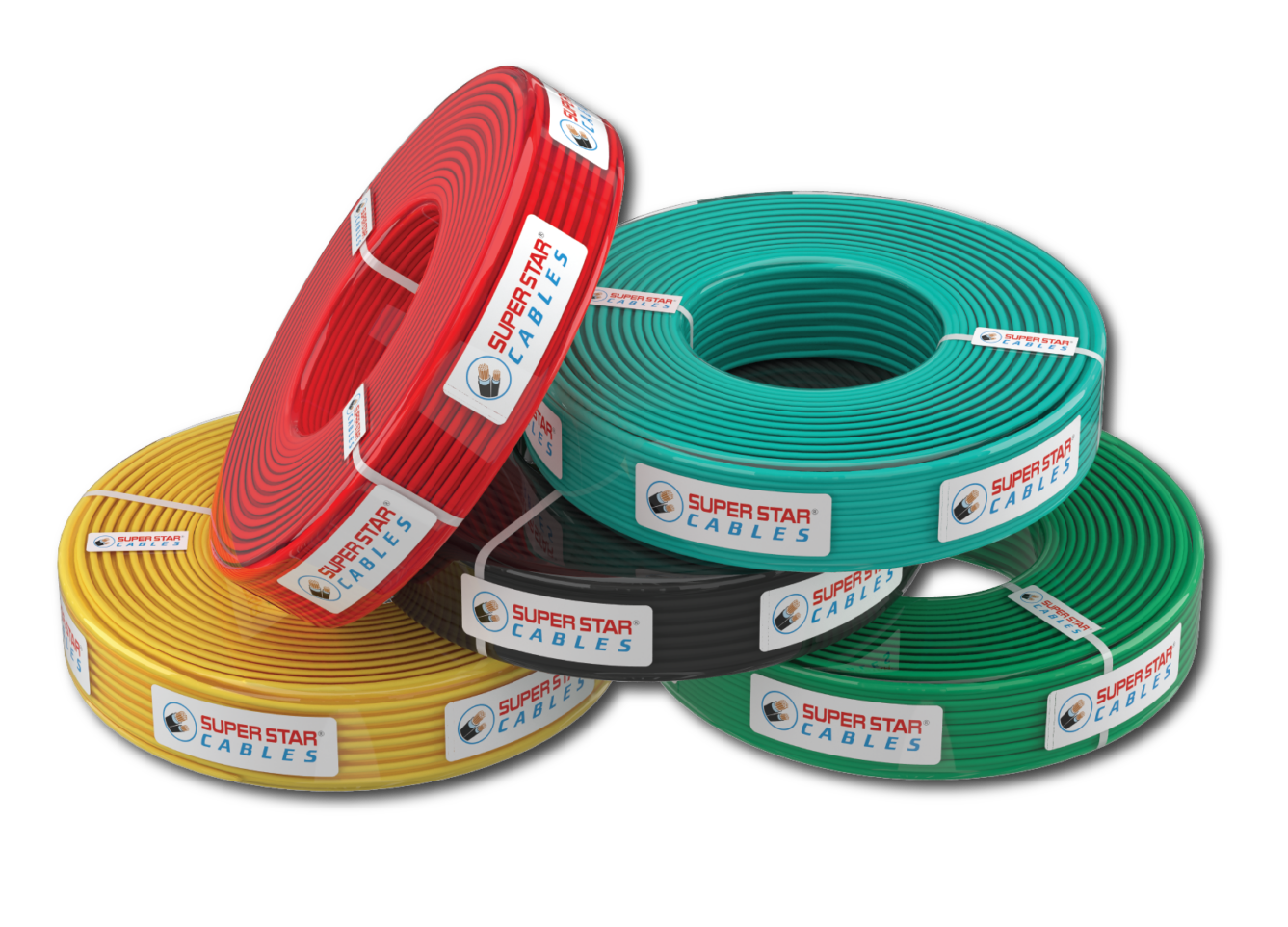 SUPER STAR CABLES BYA 1x3.0 RM (7 w) 7/22, লাল