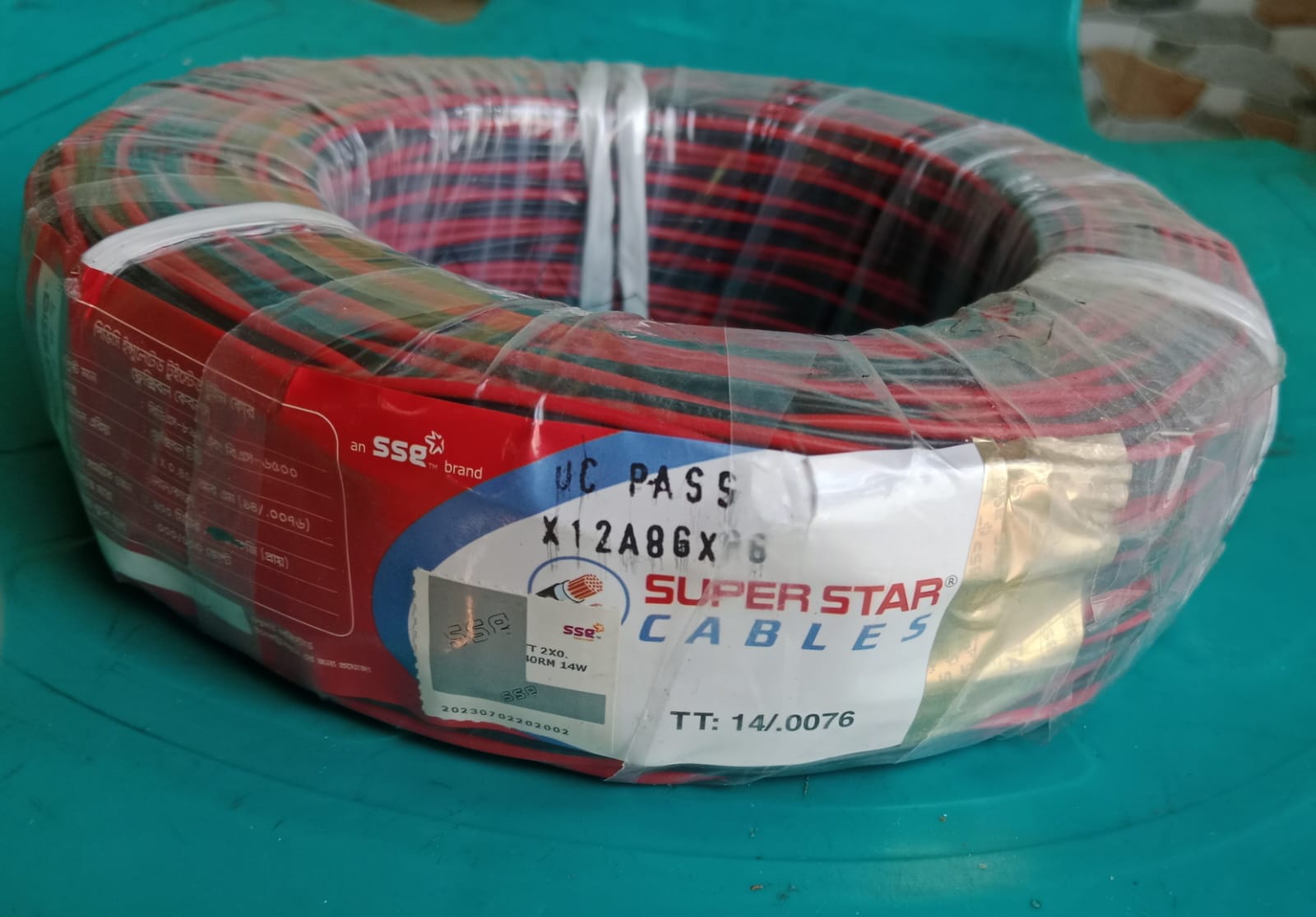 SUPER STAR CABLES Flexible (TT) Red & Black 14/76