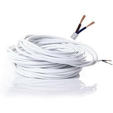 SUPER STAR CABLES Flexible/Flat White 23/76 কভার তার-১ গজ
