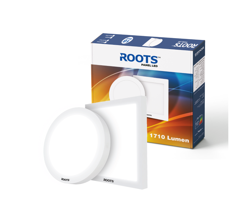 SUPER STAR ROOTS LED Panel Surface Round 12 W Daylight