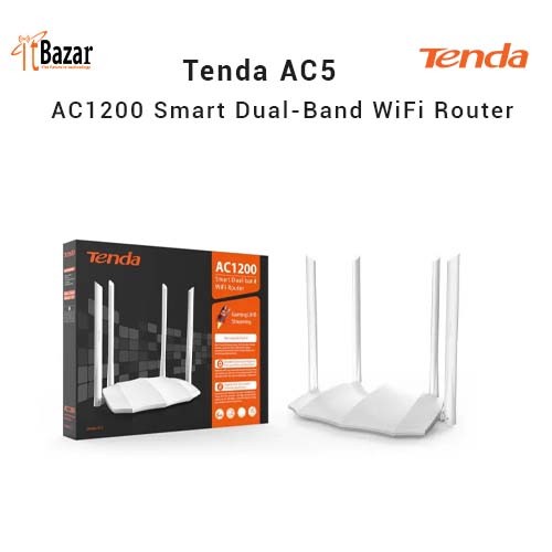 Tenda AC5 AC1200 Dual Band WiFi Router