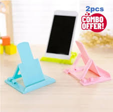 Universal Folding Phone Holder - Multicolor Plastic Stand -2pics