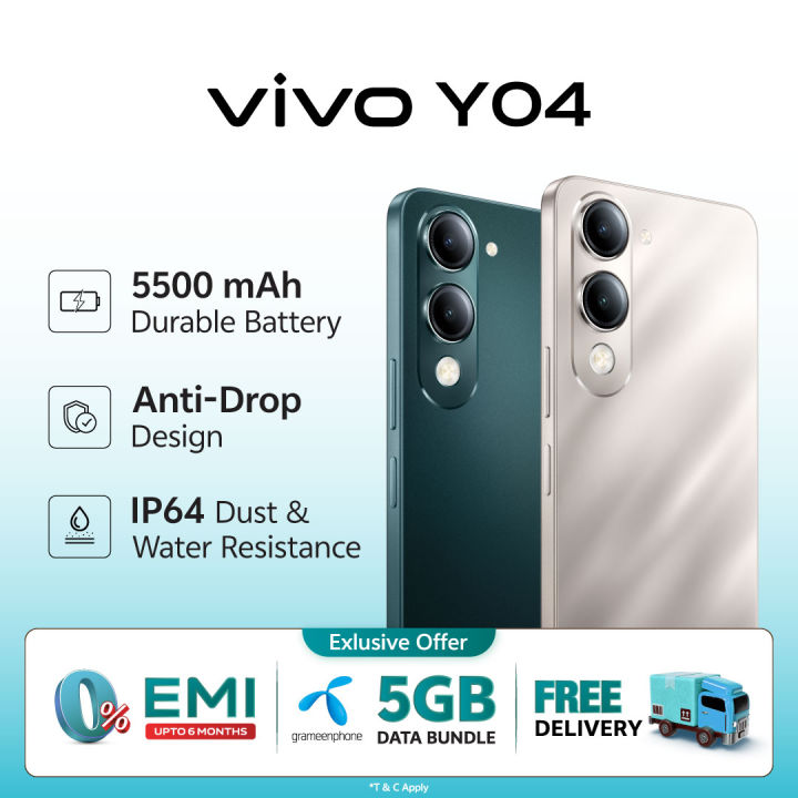 vivo Y04 --4GB+64GB